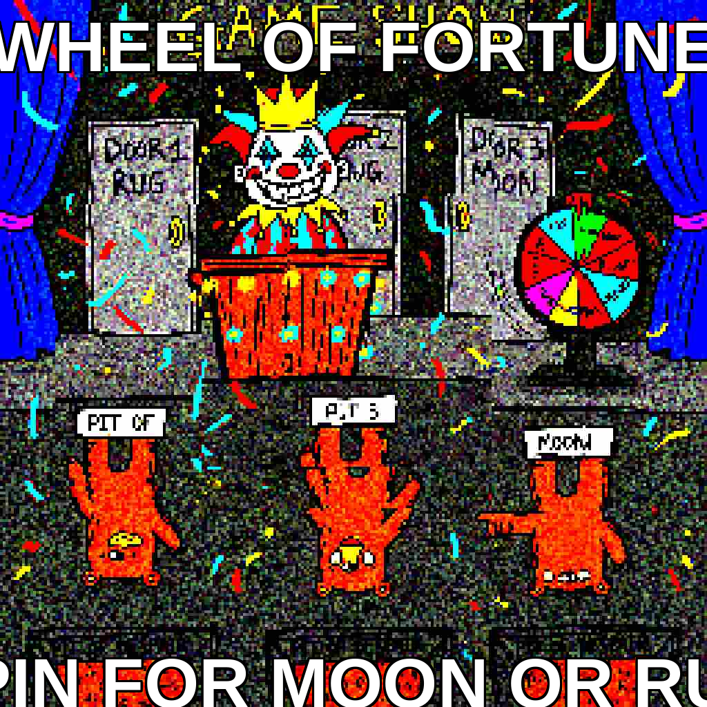 Wheel Of Fortune Moon Or Rug