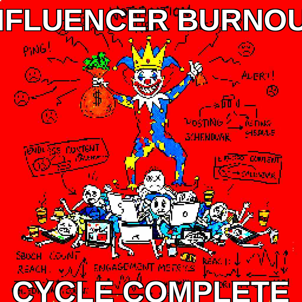 Influencer Burnout vs Diamond Hands